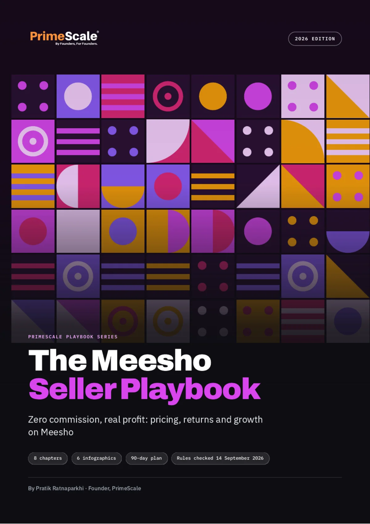 Cover of The Meesho Seller Playbook